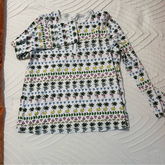 Roller Rabbit Multicolor beach monkey Patterned Pajamas